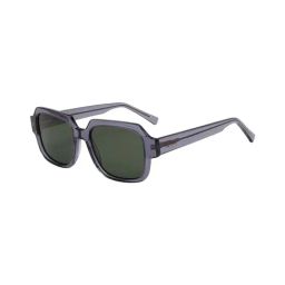 Ted Smith Green Square UV Protection Unisex Sunglasses-26