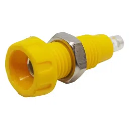 DELTRON COMPONENTS BANANA SOCKET, 10A, 4MM, PANEL, YELLOW, 563-0700 (Pack of 5)-image-49