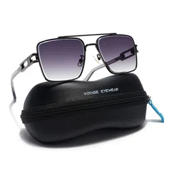 Voyage Unisex Wayfarer Sunglasses with UV Protected Lens image 4