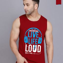 SLOWLORIS Men Typography 2 Applique Slim Fit T-shirt-image-31