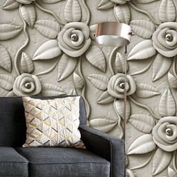 ArtzFolio Printed UV-Resistant Anti-Bacterial D Flowers Pattern Peel & Stick Wallpaper-image-57