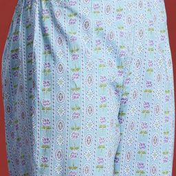 Anouk Floral Print Kurta with Trousers & Dupatta image 5