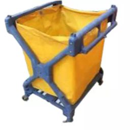 Mahalaxmi Industries 30x24x36 inch Plastic Laundary Kart SASP 32-image-42