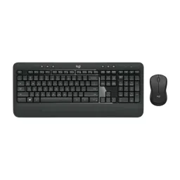 Logitech Black MK540 Advanced Wireless Multimedia Keyboard And Mouse Combo, 920-008682-36