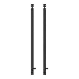 Atom 24 Inch Aluminium Black Phosphate Finish Tower Bolt TB002-24 inch-BLK-102 (Pack of 2)-6