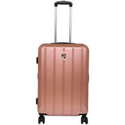 HEYS Para-lite Rose Gold Textured Hard Medium Trolley Bag -26 cm-18