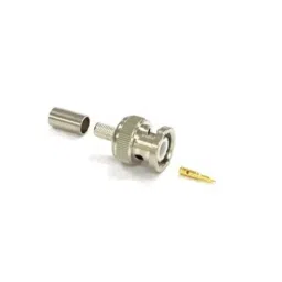 RS PRO BNC Connector 50 Ω Straight Cable Mount Coaxial, 2469465-38