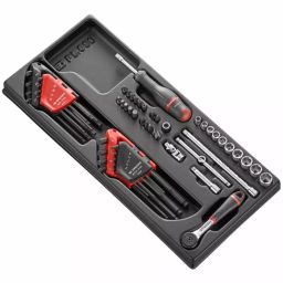 Facom 56 Piece Socket Module Tool Kit with Thermoformed Tray, MOD.R161-46PB-picture-27