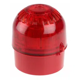 Klaxon Sonos Series Red Sounder Beacon, 17 - 60 V DC, Wall Mount, 106dB at 1 Metre, PSC-0013-picture-34
