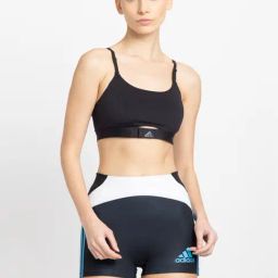adidas Black Training Bra-image-103