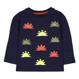 Mothercare Kids Navy Printed Full Sleeves T-Shirt-image-43