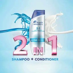Head & Shoulders 2 in 1 Active Protect Anti-Dandruff Shampoo + Conditioner - 180 ml image 4