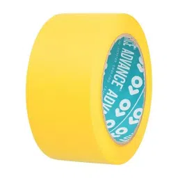 ADVANCE TAPES Protective Film Tape, Pvc, 33M X 50Mm, AT66 YELLOW 33M X 50MM-15