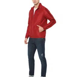 Allen Solly Red Regular Fit Jacket image 3