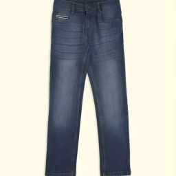 Pantaloons Junior Blue Tapered Fit Jeans-picture-14