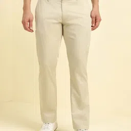 Allen Solly Men Slim Fit Mid-Rise Trousers-image-36