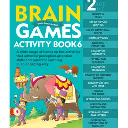 Brain Games Activity Book No 6 Level 2 - English-7