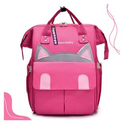 Bembika Multipurpose Backpack Style Diaper Bag - Kitten Pink-picture-15