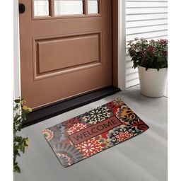 FABINALIV Floral Door Mat - Multicolor-image-12