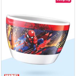 Babyhug Marvel Sydney Bowl With Spiderman Theme Red -380 ml-picture-17