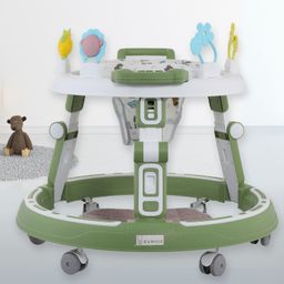 Bunnie Baby Roam Walker 3-in-1 Robust Baby Walker with Anti-Fall Tech & Parent Control Height Adjustment (0-2 Year Kid) ISI Safety Compliance - Blue-13