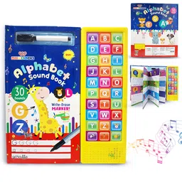 wembley toys Interactive Albhabet Musical Early Learning Sound Book - English-picture-13