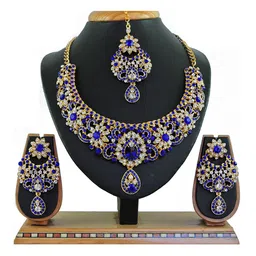 Anouk Gold-Plated Stone Studded Jewellery Set-picture-19