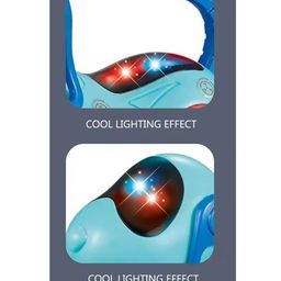 Sanjary Electric B/O Intelligent Robot Dog Toy for Kids Interactive Play with Lights and Music color design may vary image 4