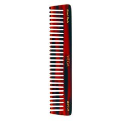VEGA Tortoise Shell Pattern with 1 Row De-Tangling Handmade Hair Comb HMC-28-25