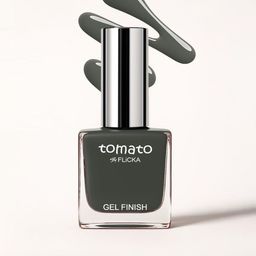 FLiCKA Tomato Gel Finish Nail Polish- 9.9 ml- Shade- 24-image-94