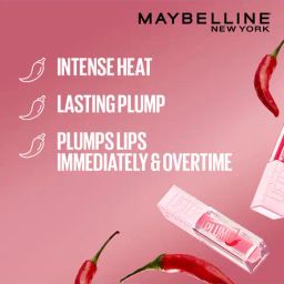Maybelline New York Lifter Plump - Plumping Lip Gloss, Red Flag, 5ml image 3
