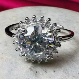 Arte Jewels 925 Sterling Silver Adjustable Solitaire Ring for Women & Girls-image-46