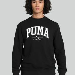 Puma Black Regular Fit Printed Sweatshirt-picture-34