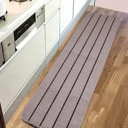 Saral Home Brown Anti Slip Kitchen Runner - Set of 1-38