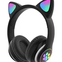 WK LIFE K8 V5.1 Wireless kids Headphones With Mic & Gaming Headset Bluetooth (Black)-19
