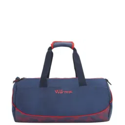 The Vertical Impulse Blue & Red Medium Duffle Bag-46