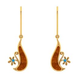 P.C. Chandra Jewellers 18k Gold Earrings for Women-picture-11