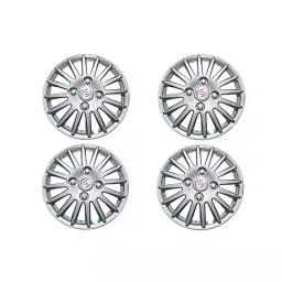 Auto Pearl 304.8 mm (12 Inch) Set of 4 Pcs Hubcap Wheel Cover Replacements for All Cars (Camry Silver WCAC09)-12
