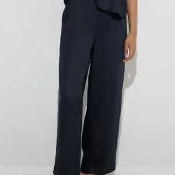 Wunderlove by Westside Black Flared Lounge Pants-picture-43