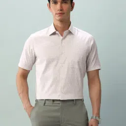 Arrow Beige Cotton Regular Fit Floral Print Shirt-picture-45