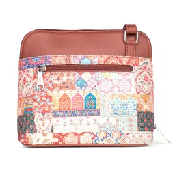 ZOUK Multicolor Printed Cross Body Bag image 3