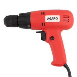 Agaro Electric Screw Driver, 280 W 750 RPM, Forward and Reverse Home DIY And Professional Use, 1 Piece Red & Black-14