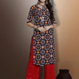 Ethnic basket Women Multicoloured Kurtas-picture-28