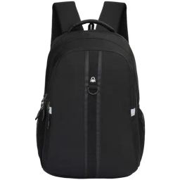 United Colors of Benetton Thunderbolt 23 Black Laptop Backpack-picture-47
