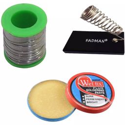 Fadman Solder Wire, Paste & Stand 5 M Length Alloy 0 W (Pack of 3)-38