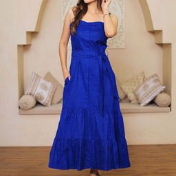 KAJODI Women Dazzling in Blue Dress-image-22