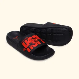 yoho Men Printed Rubber Sliders image 2