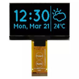 MIDAS DISPLAYS DISPLAY, OLED GRAPHIC, TAB, 128X64PIXELS, MCOT128064H1V-BM-image-20
