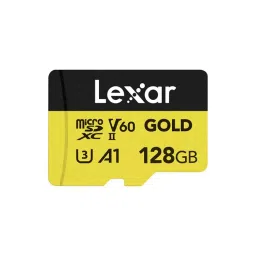 Lexar Professional microSDXC Memory Card 128 GB UHS-II 11x15x1 mm, GOLD-31