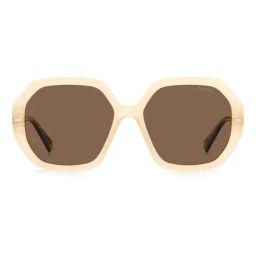 Polaroid White Geometric Sunglasses for Women-image-6